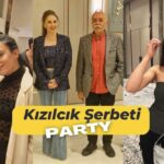 Gli attori della serie Kizilcik Serbeti hanno festeggiato la fine della prima stagione della serie